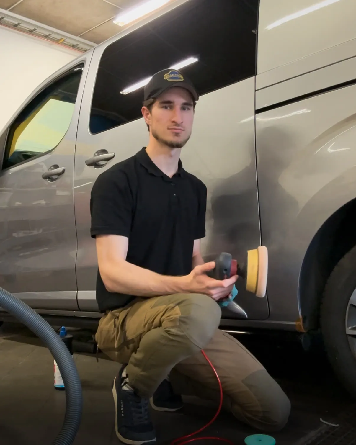 Porträtt – grundaren av 95Garage
